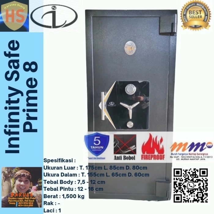 Brankasmurah9's tweet image. Kotak Penyimpan Tahan api dan bongkar Infinity safe Prime 8 #BrankasMurah #InfinitySafe #Chubbsafes #Solingen #Shorts #BrankasTahanApi #BrankasAntiBobol #CreateSafeSpaces
#LevisTHxBUS
#Thrupenny
#FuryUsyk
#fyp
Coba cek ini, deh. Harganya Rp31.300.000 aja! tokopedia.link/R6K4c82CLJb
