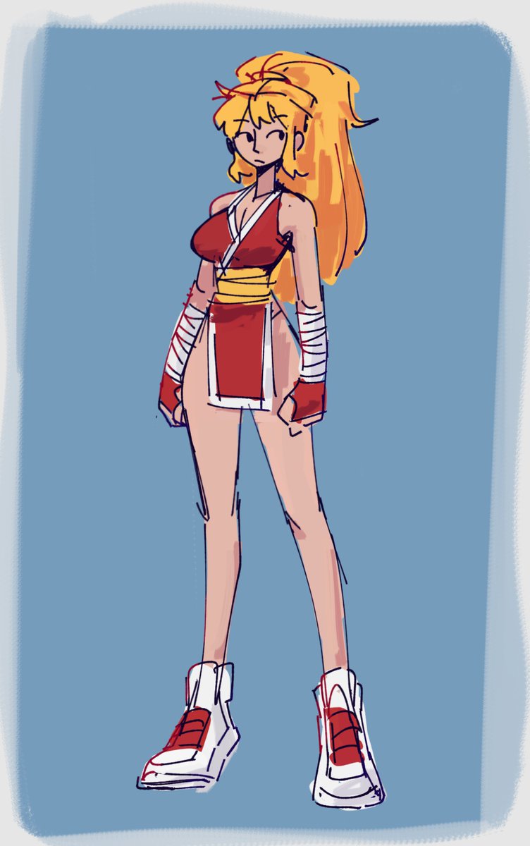drawing every street fighter character in order of release day 41: Maki
