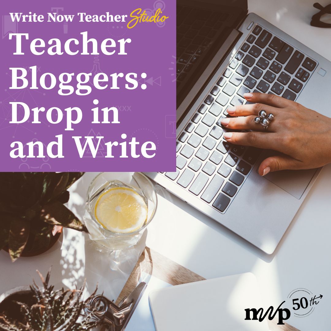 writingproject's tweet photo. The next drop-in and write session in our free online community, the Write Now Teacher Studio, is May 28. Join colleagues to write! #nwpwritenow #nwpstudio https://t.co/PJqrSzHZDt https://t.co/JgxmhUeq1u