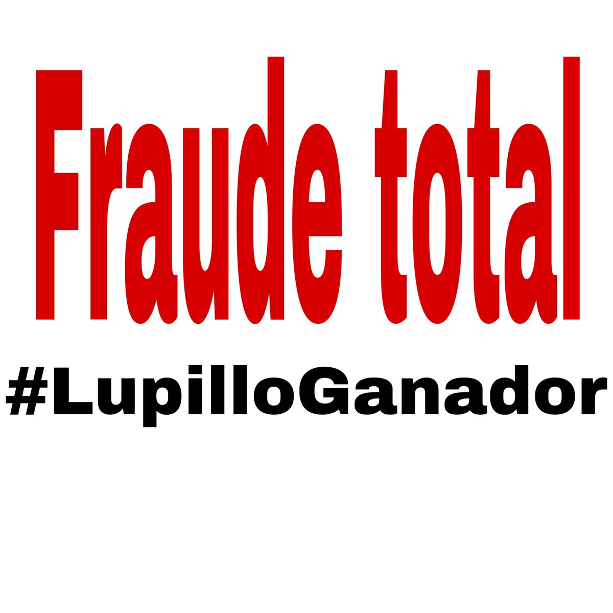 Fraude total honestamente se sabe que lupillo tenía demasiados votos directos de usa 🇺🇸 decepción total <a href="/Telemundo/">Telemundo</a> <a href="/TLMDRealities/">Telemundo Realities</a> no quisieron echarse encima las redes sociales!!! Y no hicieron válidos los votos. 
#LupilloGanador 
LUPILLO GANADOR