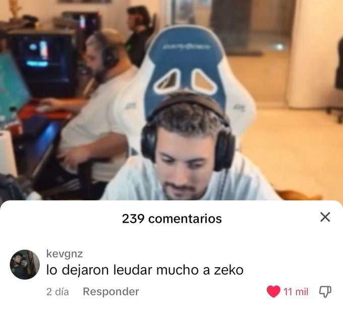 Zeko leudo demas 😭.