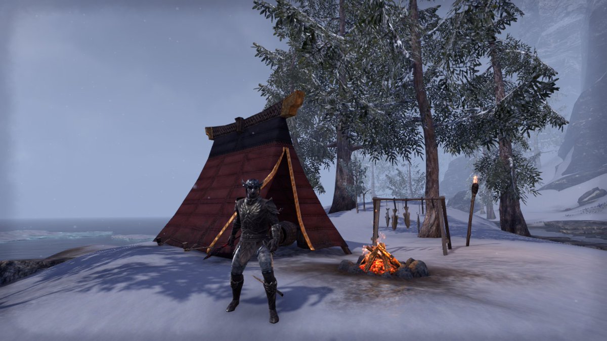 Bora? Peixe assado nesse climinha aconchegante? #ESO #TheElderScrollsOnline