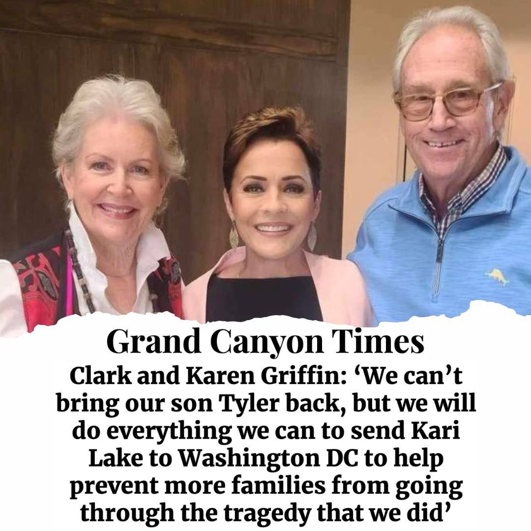No parent should have to go through what Clark & Karen Griffin did, losing their child to Fentanyl I know that Tyler is proud to see all of the good his mom & dad are doing in his memory Their belief & support mean the world to me I won't let them down grandcanyontimes.com/stories/659213…