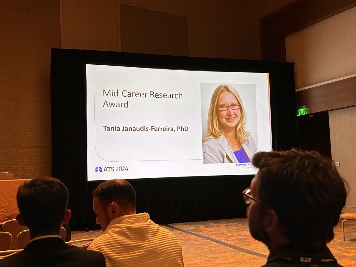 Marla Beauchamp (@marlabeauchamp) on Twitter photo Huge congratulations to ā¦@JanaudisFerrā© for her mid career research award from ā¦ā¦<a href="/atscommunity/">American Thoracic Society (ATS)</a>ā©- well deserved recognition for a fantastic colleague and friend :) ⦠Huge congratulations to ā¦@JanaudisFerrā© for her mid career research award from ā¦ā¦<a href="/atscommunity/">American Thoracic Society (ATS)</a>ā©- well deserved recognition for a fantastic colleague and friend :) ā¦