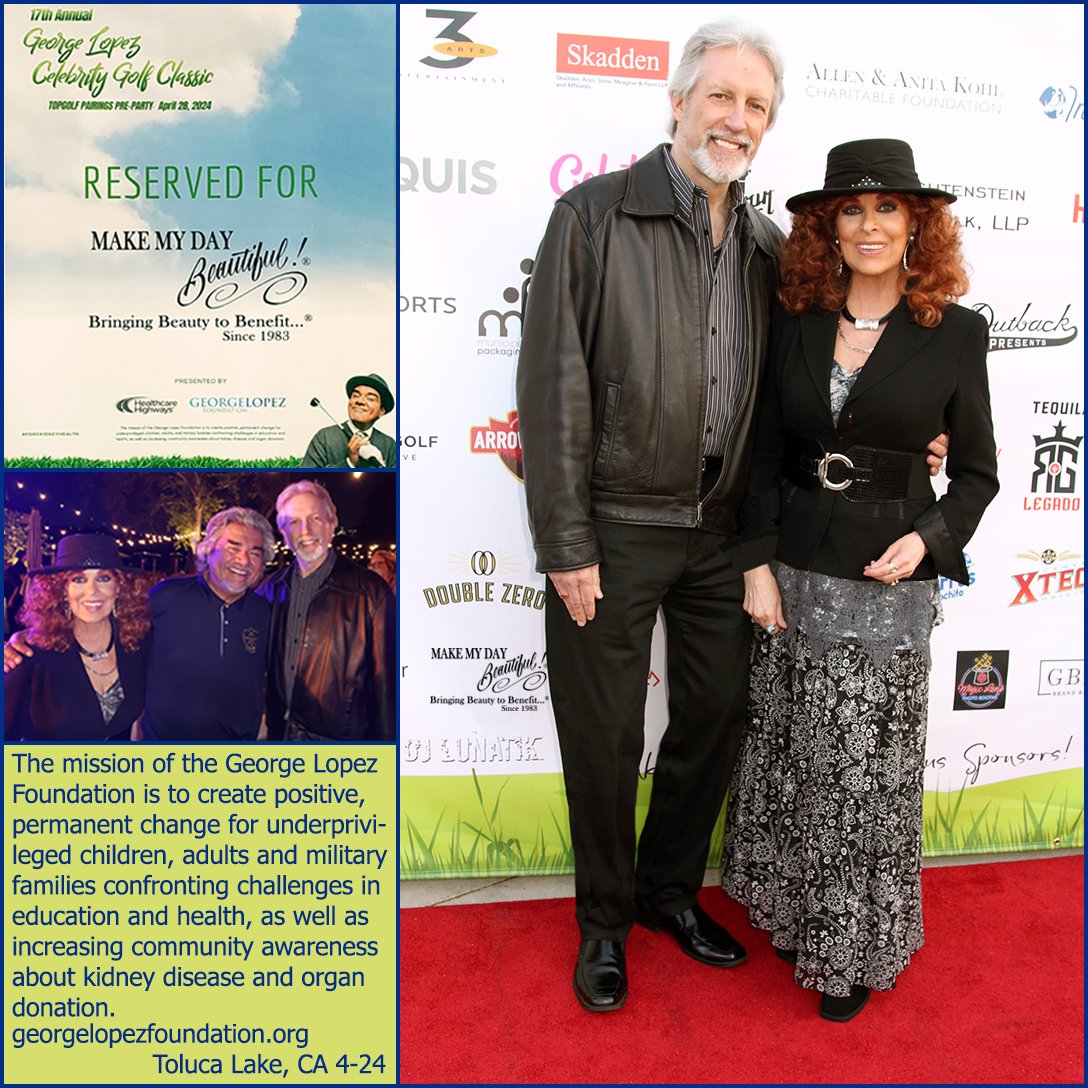 MakeMyDayBeauti's tweet photo. Spring Highlight 4 #MakeMyDayBeautiful!®: 17th Annual George Lopez Celebrity Golf Classic! .@lopezfoundation .@georgelopez .@kidneylinda .@ClintonHWallace #glopezgolf #ForeKidneyHealth #organdonation #GeorgeLopezCharityFDN #TheBestDaysOfMyLife event! Visit https://t.co/tfGq1Rx7cf https://t.co/UD8drRRFFS