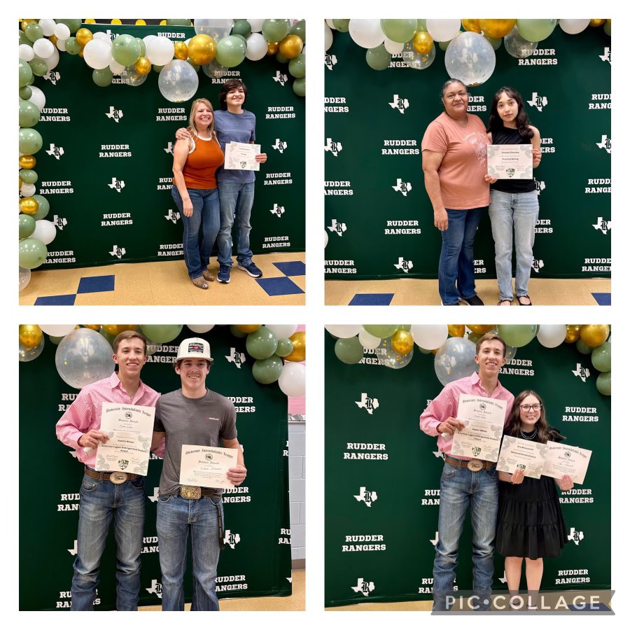 Great moments today at our annual Academic Awards Ceremony!  Phenomenal students mentored by inspired faculty leads to great outcomes!!