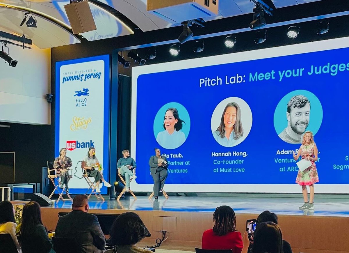 🤩 Loved representing @ganasvc as a pitch judge at @helloalice_com’s Money Summit! Met awesome founders building amazing companies with community at their core. 🙌🏽 Thanks Hello Alice for creating this space and providing access to resources for founders in our community!