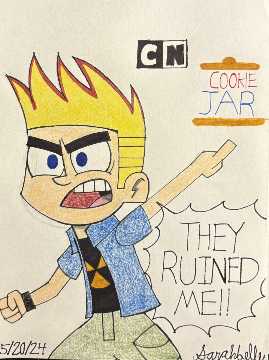 B3lle2023's tweet image. “Don’t hate me! Hate them!” - Johnny Test #JohnnyTest #Fanart #handdrawn #AntiHate #CartoonNetwork #CookieJar #KidsWB #drawing #DrawingArt #art