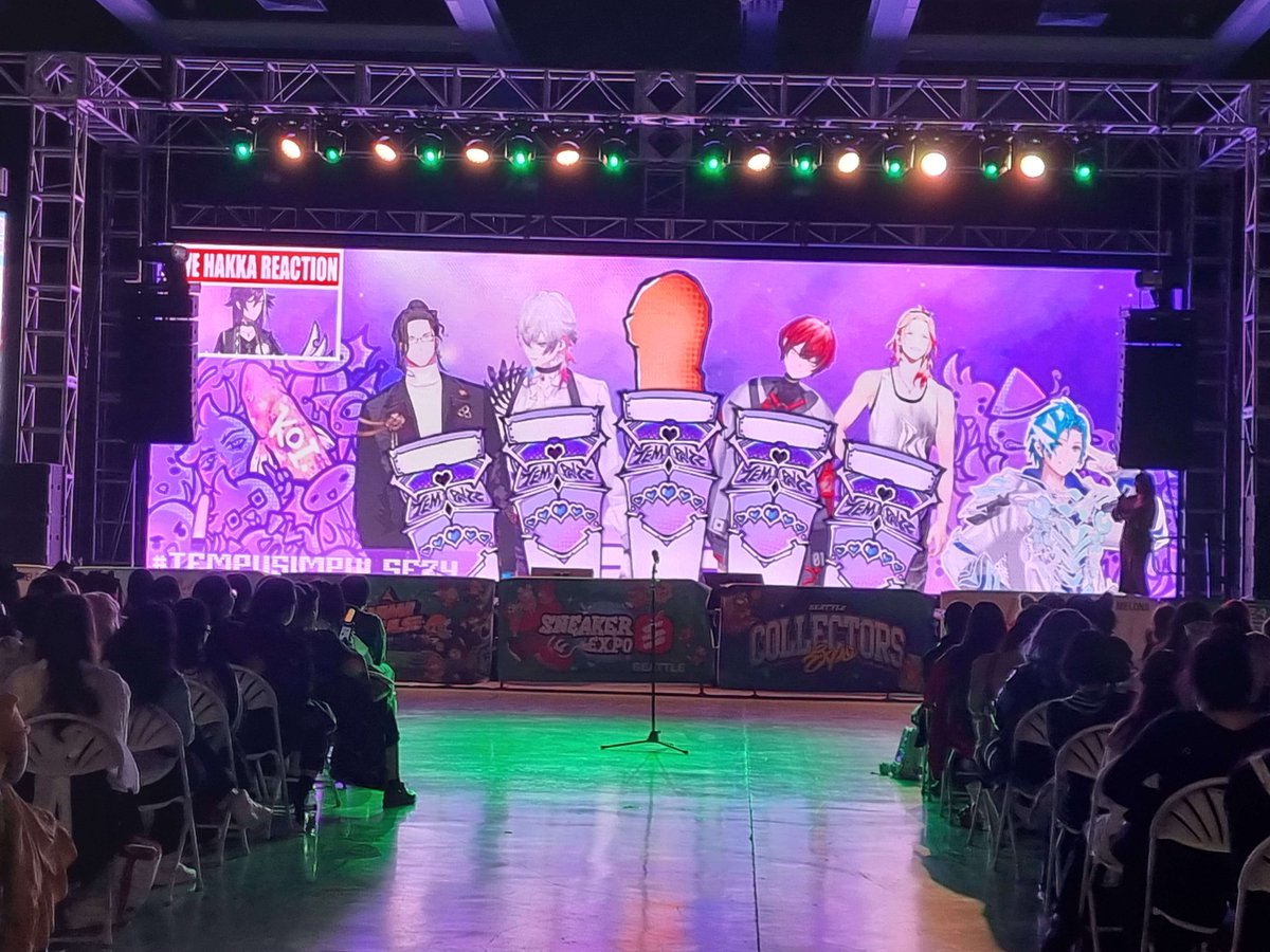 THANK YOU to everyone who came to the HOLOSTARS English -TEMPUS-'s Meet & Greet at #ANIMEImpulseSeattle2024 🎇⛓️🎩🪫🔅🏹    

We hope you had a great time! 

Don't forget to share your memories using the hashtag #hololiveMeet!