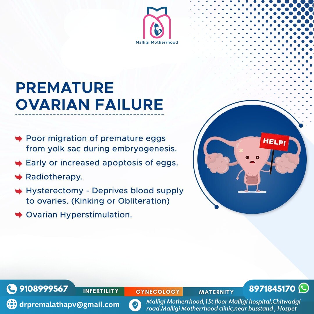 Premature ovarian failure affects fertility and overall health. Early diagnosis and expert care can help manage symptoms and improve quality of life. 
 #PCOSAwareness #WomensHealthWeek #ivf #pcos #ivfsuccess #ExpertCare #fertilityissues #hospetfertility #ParenthoodJourney