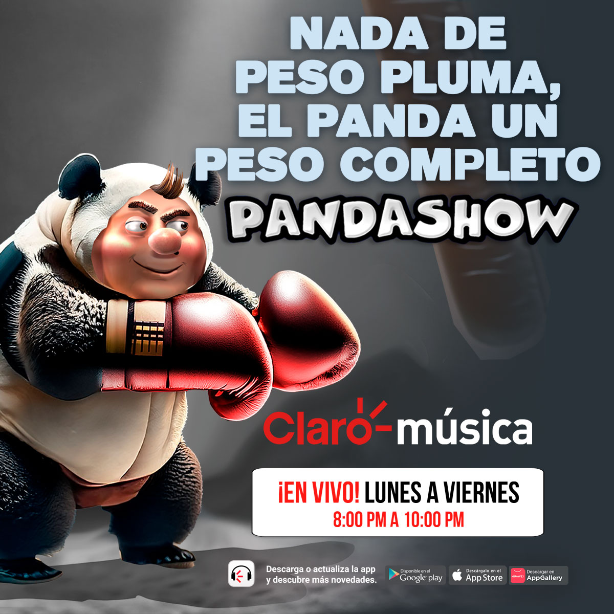 ¿Lunes de bajón? 🥴 ¡Para nada! 😎 Mejor escucha las mejores bromas en #PandaShow con El @PandaZambrano en #Claromúsica. 🐼 ow.ly/7g3230piYzQ