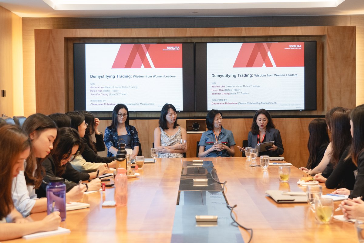 Last week, our Singapore office hosted a Women in Trading bootcamp for female students. From interactive sessions with industry experts to hands-on trading simulation, the students learned valuable skills for future careers in trading. Thank you to our leaders for their time.