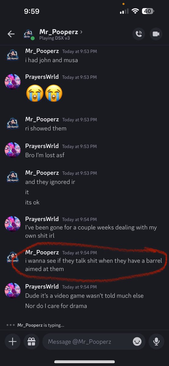 Miss_Oatmeal's tweet image. After being sexually harassed by this man, I have had him banned on my twitch for almost 2 months. Im now receiving multiple screenshots from several people of him wanting to shoot me and whoever else at champs in July. Hes talked about it almost 2 months after I’ve had 0 contact