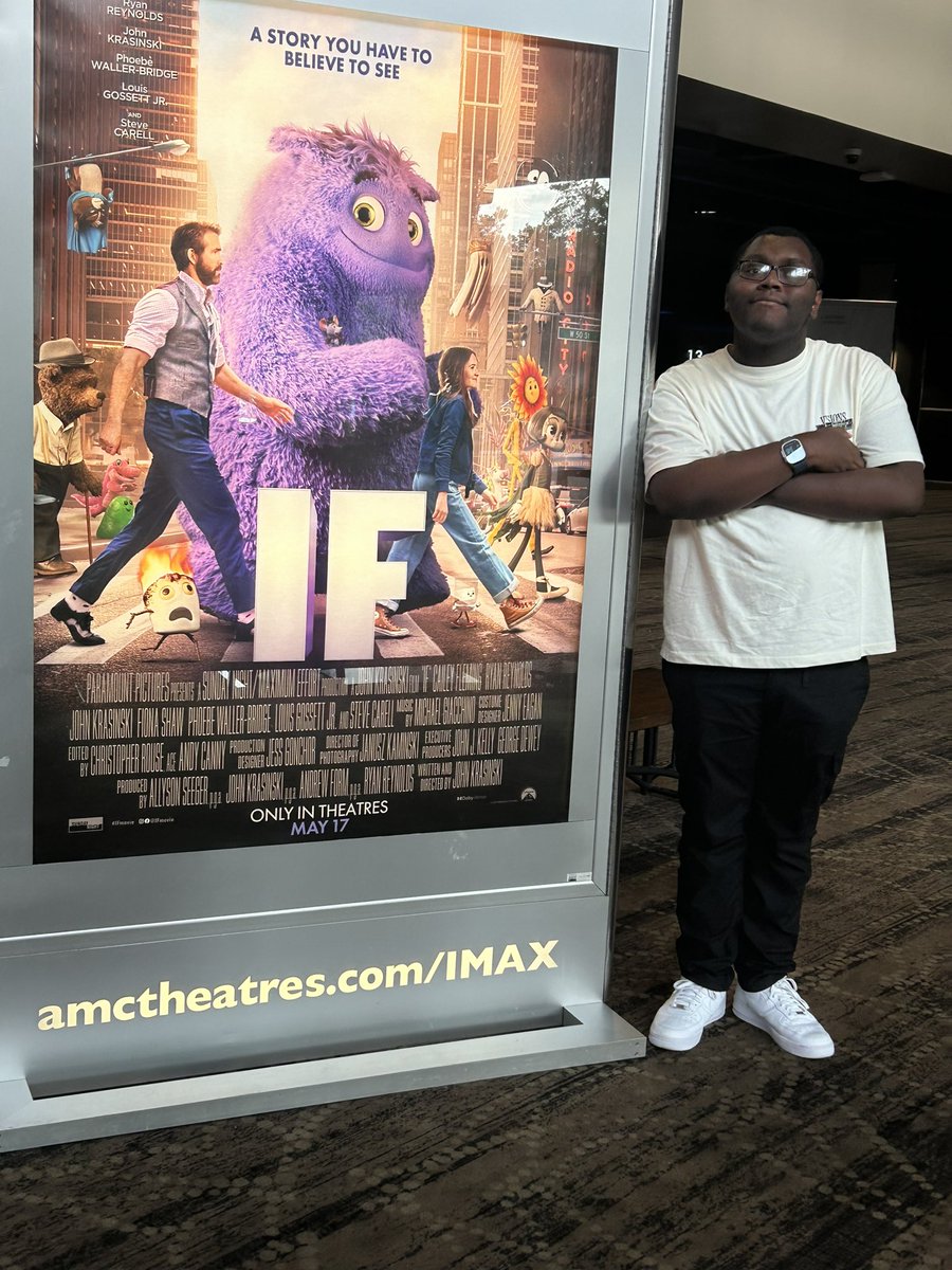 Just saw the IF movie and it was such a heartwarming movie and so much emotion into the story 10/10😭❤️ #IFmovie #ShareAMC