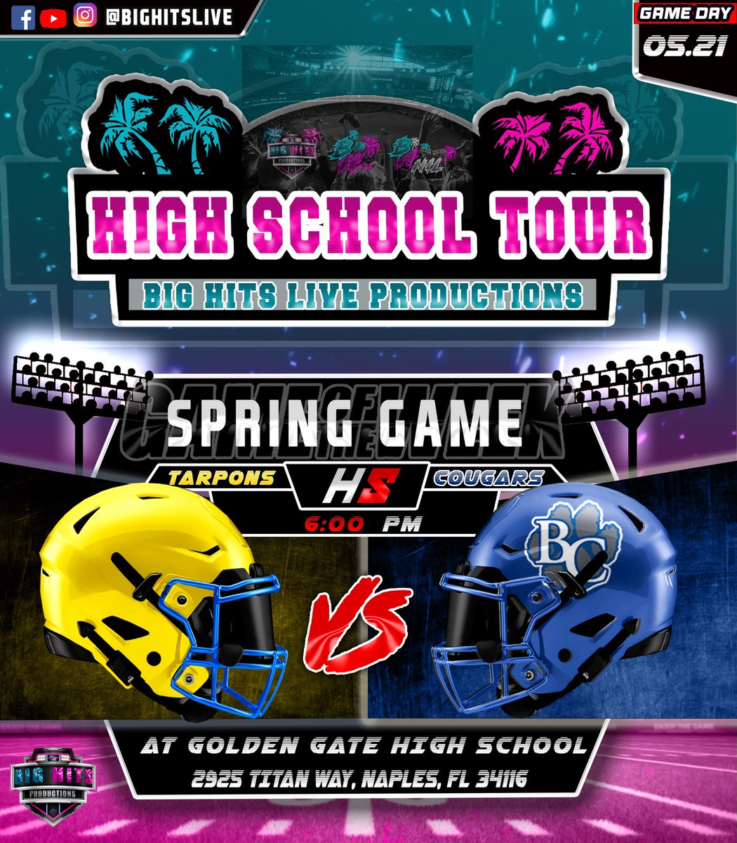 Will be in Naples tomorrow covering this game fighting tarpons vs Barron Collier cougars should be a exciting one - - @FlaHSFootball @CenFLAPreps @fbscout_florida @larryblustein @DanLaForestFB @jd_rodriguez__ @cityhopedealer @H2_Recruiting @RealNews102