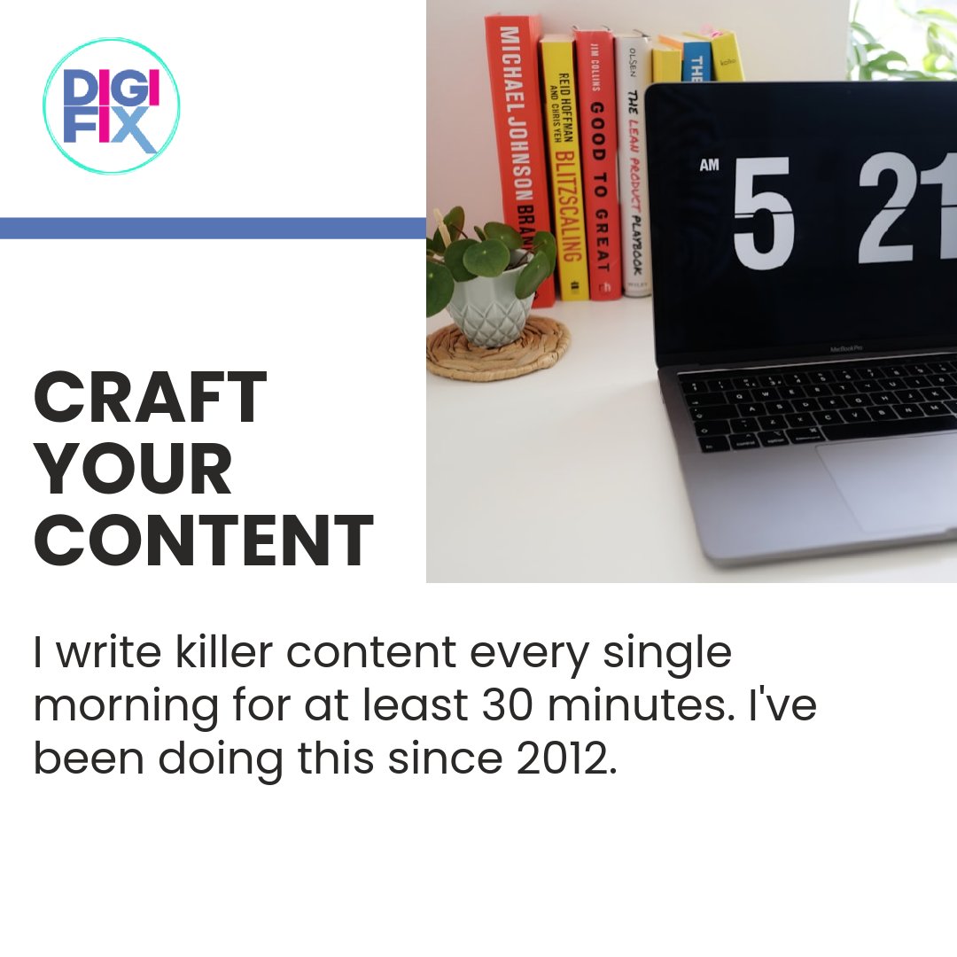 But over the years, I've learned you can (very easily) overcomplicate the act of content creation. Which is why now I only use 3 simple Techniques: 1. Know your audience 🎯 2. Tell a story ✍️ 3. Optimize for SEO 🔍 Keep it simple, engaging, and valuable. That's how we roll at