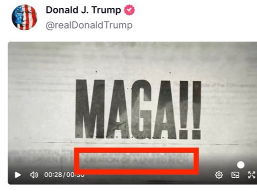 Donald Trump just posted a video on his social media calling for the “creation of a unified reich” after the video has text saying “what’s next for America?” WAKE UP!!!