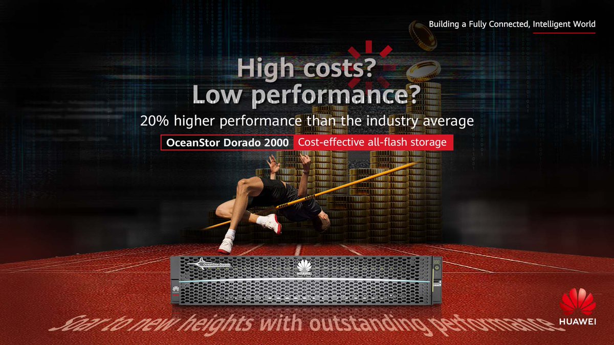 Seeking #highperformance, cost-effective storage? Look no further than Huawei #OceanStorDorado 2000, which helps to elevate your business to new heights with higher performance at lower costs. Discover now: bit.ly/4dPmttD #HuaweiStorage #SMB #UnleashDataPower