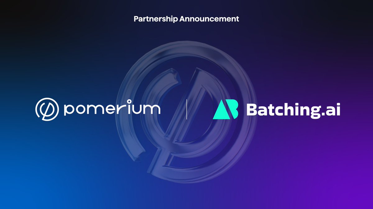 📢We are excited to announce a partnership with @BatchingAI ✅About Batching Batching is an AI-based NFT platform. Batching.ai's AI system creates fresh images of NFTs when users bring in NFTs without knowing whose chains they belong to. These images may