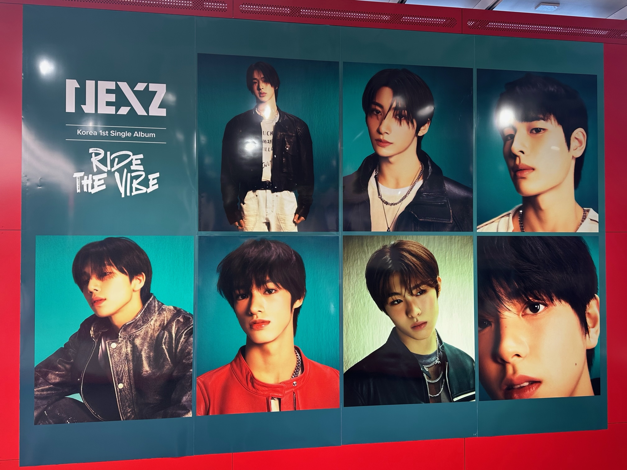 NEXZ Ride the Vibe  タワレコ パネル ヒュイ NEXZ Ride the Vibe タワレコ パネル ヒュイ