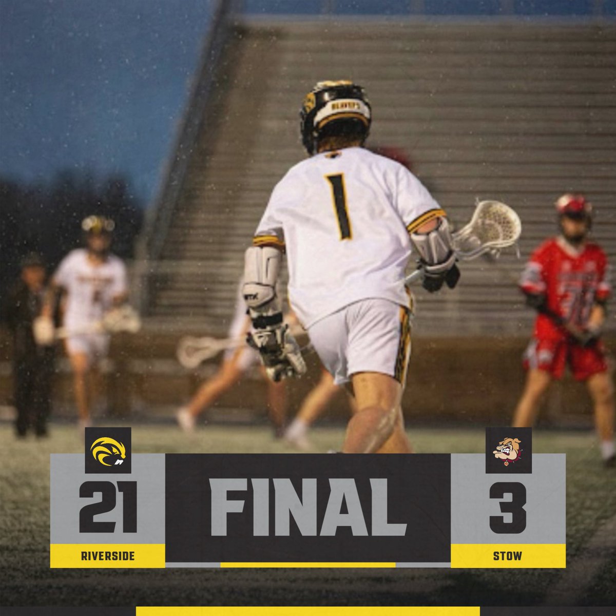 Boys win their first matchup. On to Thursday. Final from Beavers Stadium: