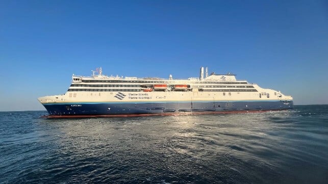 Wärtsilä has equipped Stena's new vessel with low-noise propellers. The ship is now the first ro-pax vessel to fulfil the DNV Silent(E) notation. The notation is granted to vessels with low underwater noise emissions. ➡️ bit.ly/4dXEaHR @wartsilacorp #finland