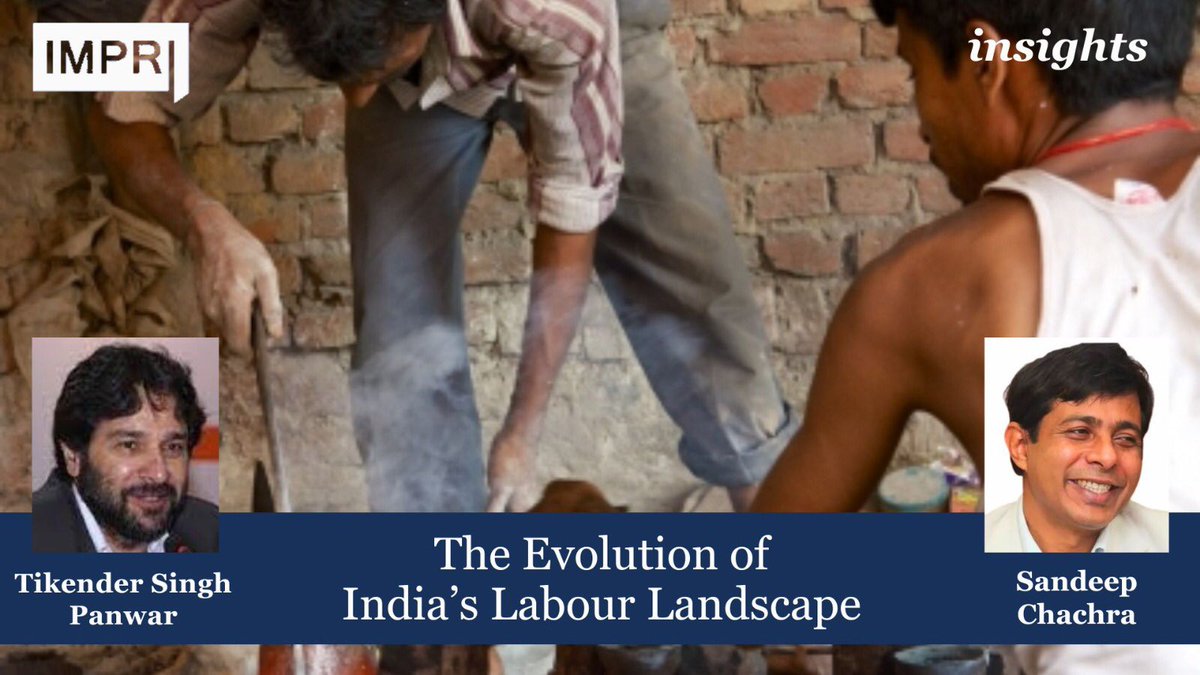 The Evolution of India’s Labour Landscape | #impri Insights 

By Sandeep Chachra &
Tikender Singh Panwar

#climatechange #environment #informalworkers #workerrights #construction #employment #exploitation #impact #policy

impriindia.com/insights/evolu…