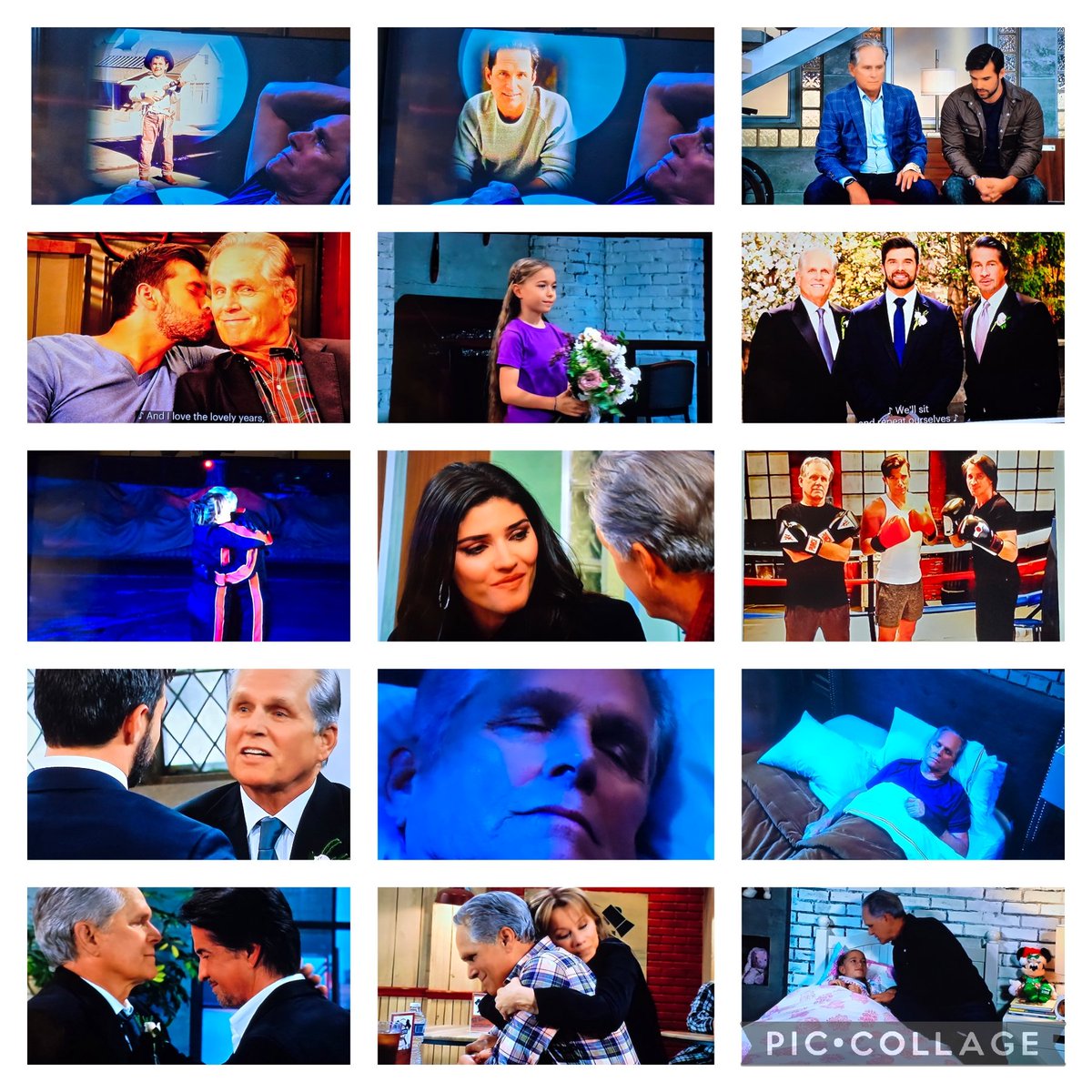 RobinnSmith's tweet photo. #Gregory life flashes b4 him, from his own childhood, to his children's, to his grandchild.  #generalhospital #chase #Finn #GregoryHarrison ❤️ thanks 4 the visit I've ❤️ u since #TrapperJohn😭
"My bucket list is now COMPLETE"
"Goodnight Grandpa" Song: Fisher, The Lovely Years https://t.co/NjQcyi6z86