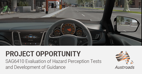 Austroads's tweet photo. #Austroads is inviting interested parties to apply to carry out a comparative and performance evaluation of hazard perception testing programs used throughout Australia and develop best-practice guidance. Closing date: Friday 7 June 2024. Find out more at https://t.co/hXEwgPNnvt https://t.co/bfvNbvNz7Z