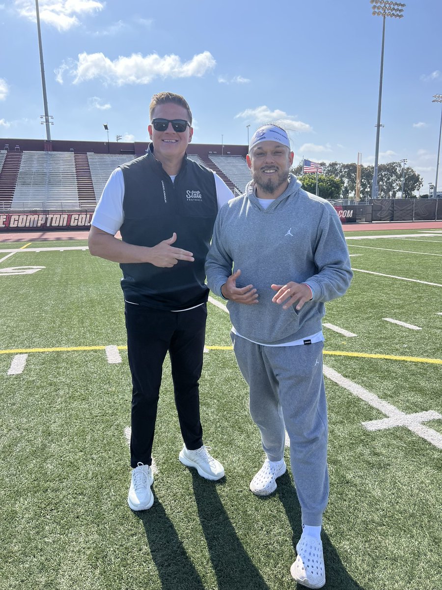 Spring Season going Strong! Appreciate @AndrewMitch @NMStateFootball for Coming down Today! #SpreadNshred @BrandonHuffman @GregBiggins @Tarek_Fattal @johnwdavis