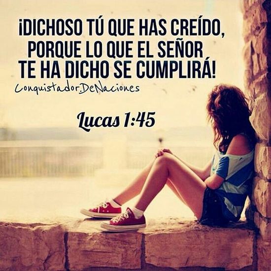 Buenas noches mundo.. Lo que Dios te dijo lo cumplirá.