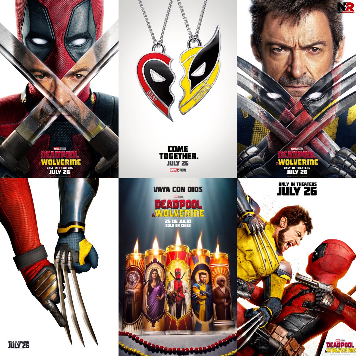 Deadpool & Wolverine posters don’t miss.