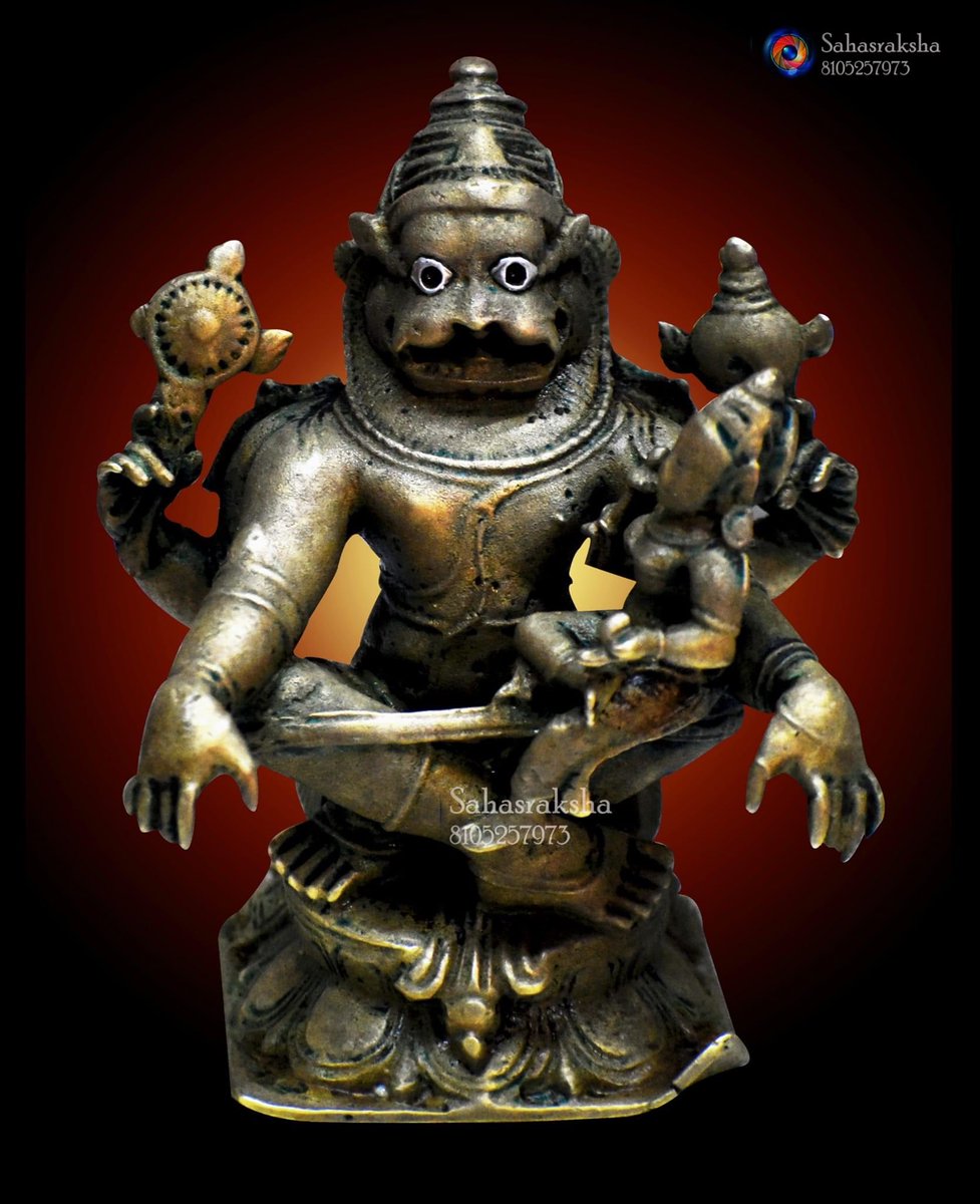 Kantavara da Madhwa Kararchita Narasimha Devaru worshipped at Palimaru Matha ⁦@PalimaruMatha⁩ ⁦@Palimaru_matha⁩