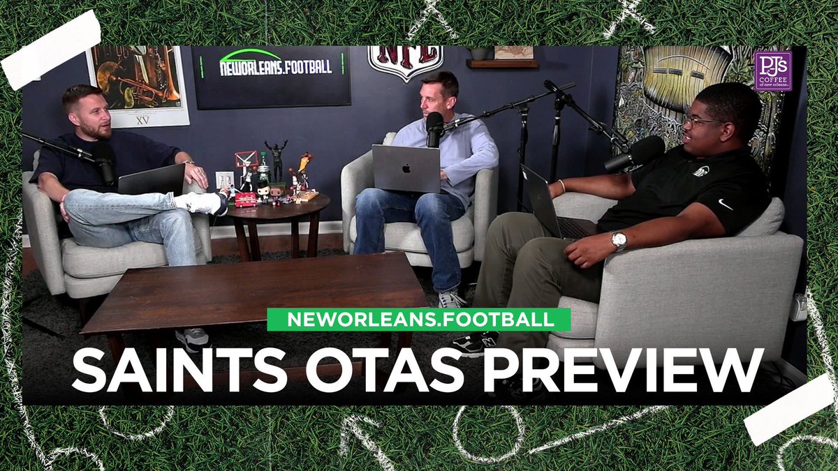 Saints OTAs: What are we most eager to see? - What did we learn at the Saints Hall of Fame golf tournament? - Who has the best chance of making the Pro Bowl/All-Pro team? - Could the Saints make a run if their offensive line is Top 15 or better? 📺: youtu.be/NXP6JLPEGm8?si…