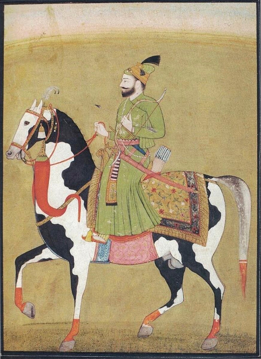 Early 19th century Pahari depiction of Guru Gobind Singh Maharaj