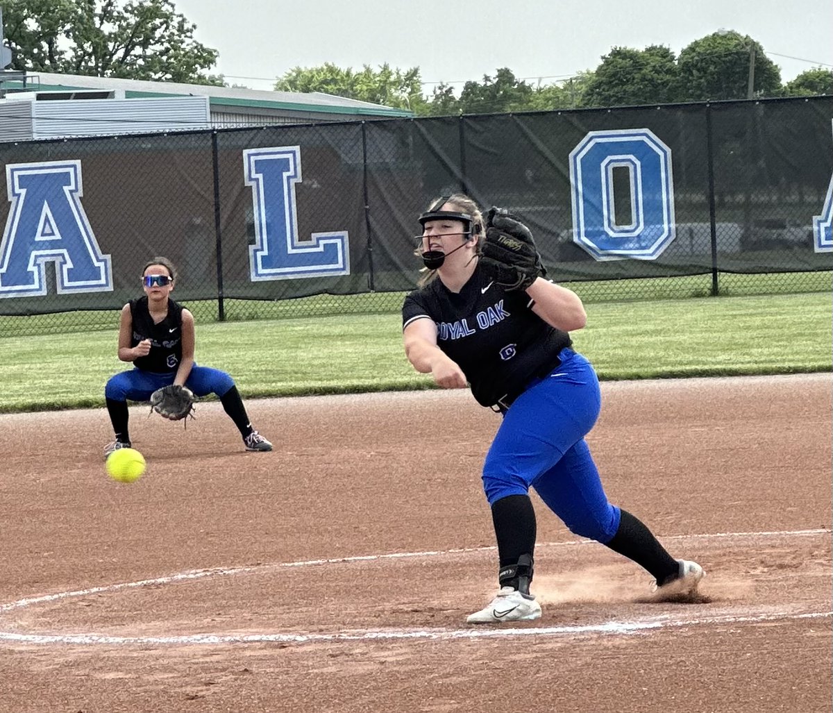RO_Softball's tweet photo. Congrats to Miya O'Branovic and Kenzee Childress! 

O'Branovic swiped three bases in a 2-0 win over Clawson Monday, giving her 20 on the season, breaking Jordan Eyster's school record.

Childress tossed her 3rd no-hitter, breaking the record she and Marissa Krynak shared. 🏃‍♀️💪🥎 https://t.co/R0bxoiaVLG