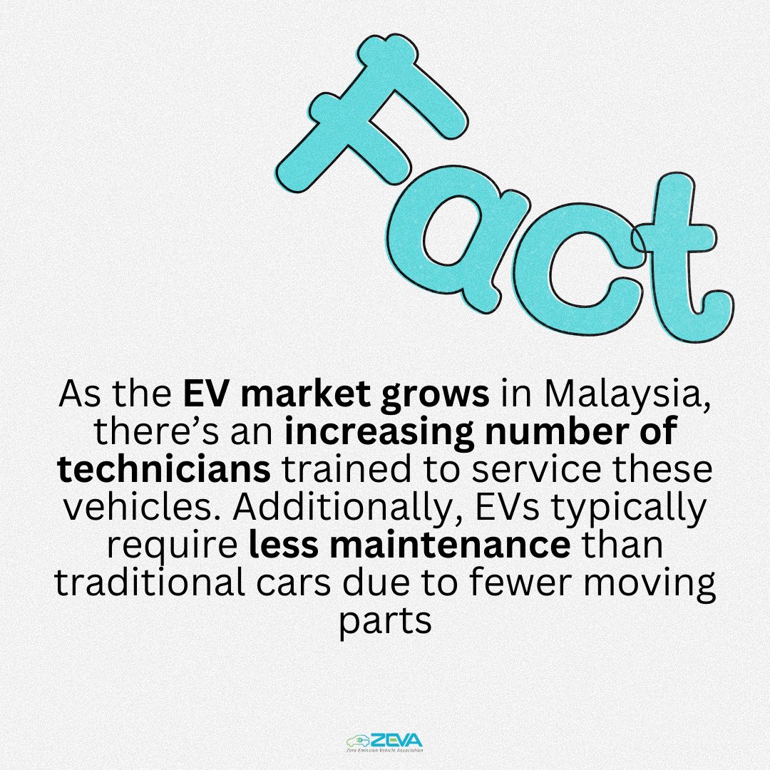 🔍⚡ Unraveling the mysteries and misconceptions surrounding electric vehicles!

Learn more about EVs Myth and Facts and embrace the electric revolution! 💫

#MyZEVA #ElectricRevolution #MythBusters #FactCheckTuesday #jomEV