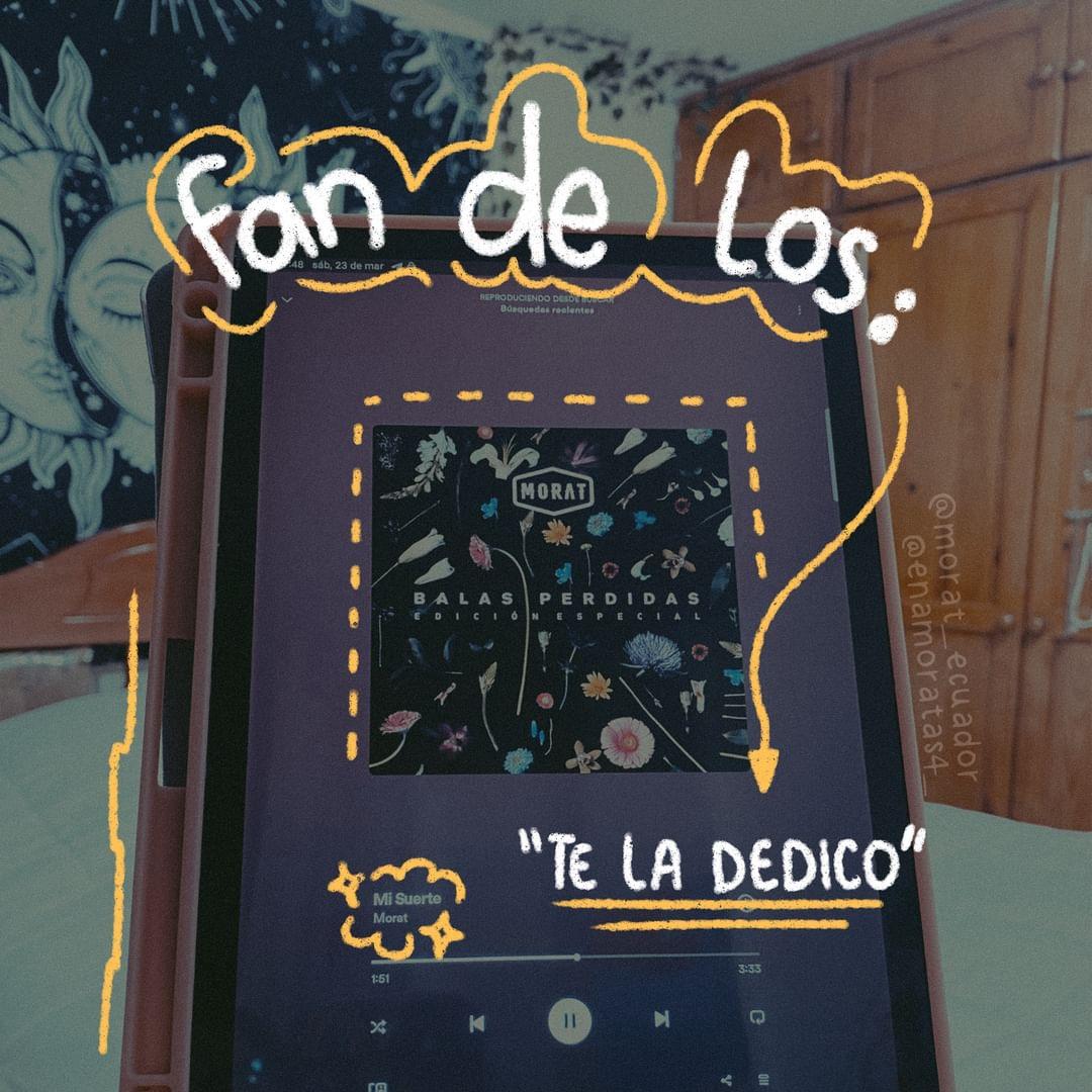 morat_ecuador's tweet photo. Somos fans de los momentos que llenan de felicidad nuestro corazón 🥰 siempre que esté Morat de por medio, así será 💜
¿Y ustedes de qué son fans? 🏟️🎶🥰
#moratbanda #fande #giralosestadios https://t.co/NtU4cCDXZF