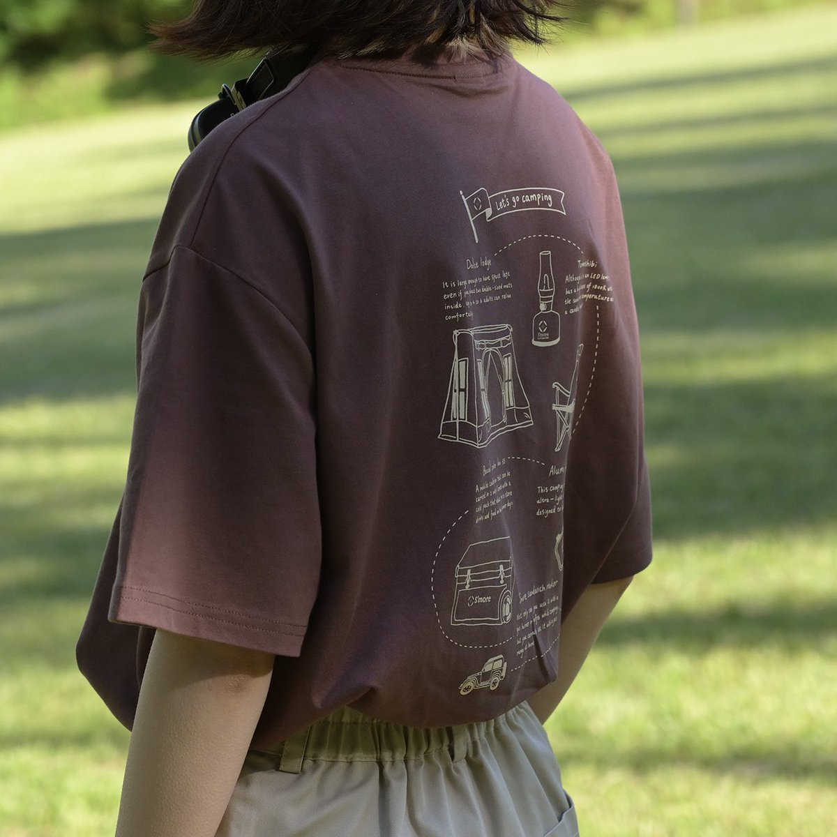 camp_smore's tweet photo. COTTON T SHIRTS - S'more gear illustration-
背面にS'moreの人気のギアのイラストが入ったコットン100%のTシャツ。3色展開で販売中！

#Smore　#スモア　#アウトドア　#キャンプ https://t.co/mLA920dtiH
