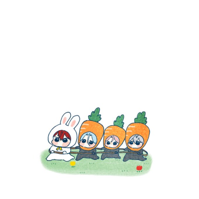 「rabbit costume」のTwitter画像/イラスト(新着)