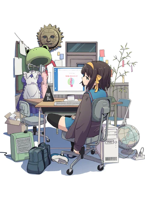 #作画カロリーの高い作品を上げようぜ 