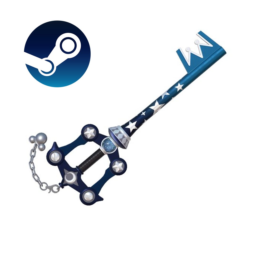 Cynical on X: “The Official New Steam Keyblade “Dead of Night