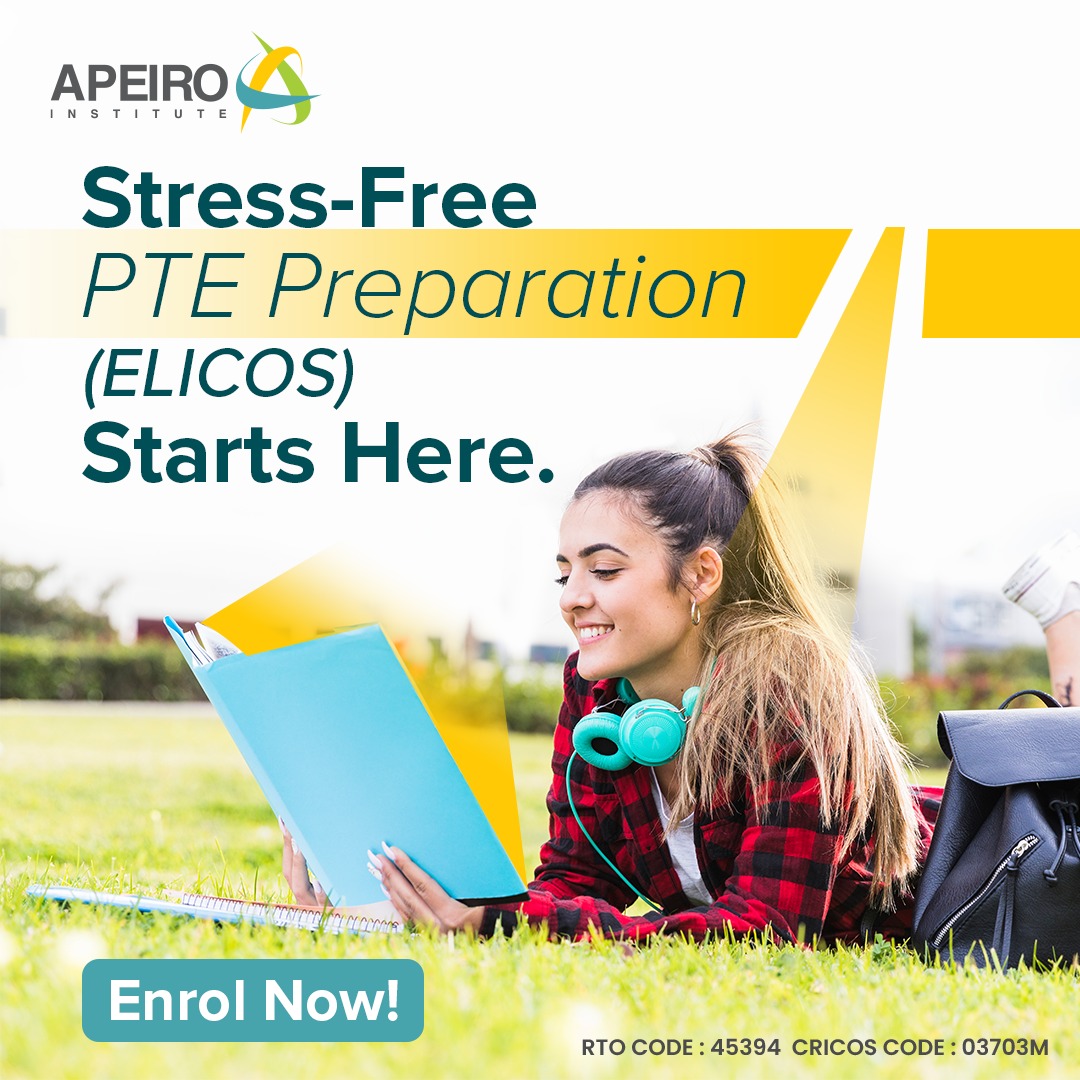 At #ApeiroInstitute, we offer a comprehensive PTE preparation program designed to help you achieve your desired score.

Invest in your future and enrol in our PTE program today.

Know more - apeiro.edu.au/courses/elicos…

#Apeiro #PTE #Preparation #StudyAbroad #Immigration #Success