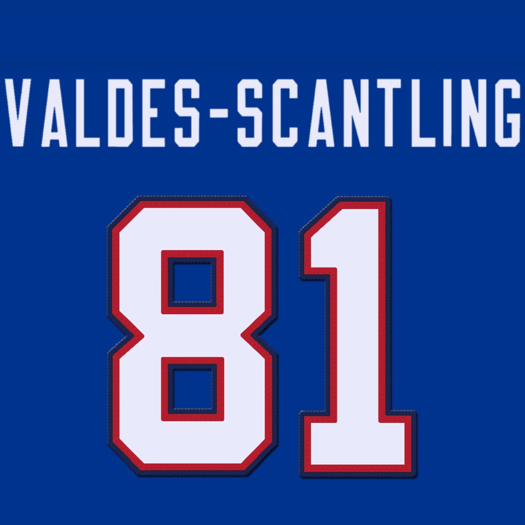 Buffalo Bills WR Marquez Valdes-Scantling (@MVS__11) is wearing number 81. Last assigned to Quintez Cephus. #BillsMafia