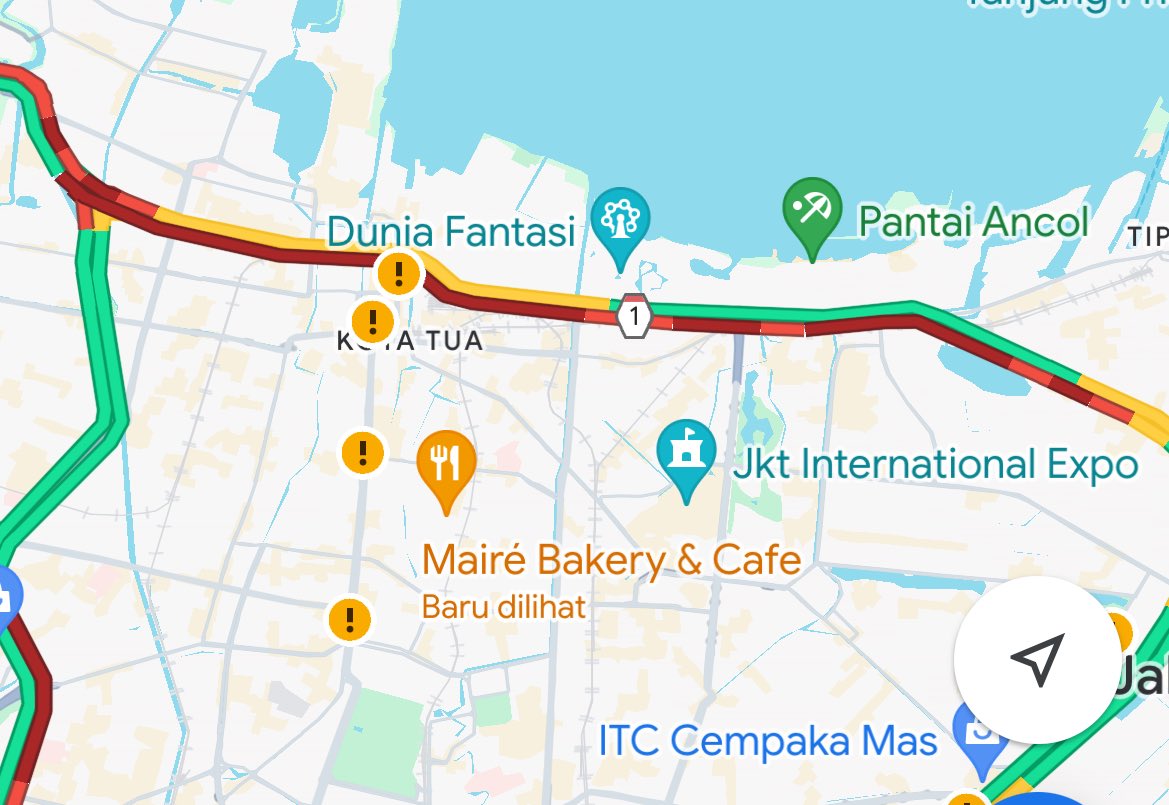 jakut lagi macet mulu, ngapa dah wlwlwk