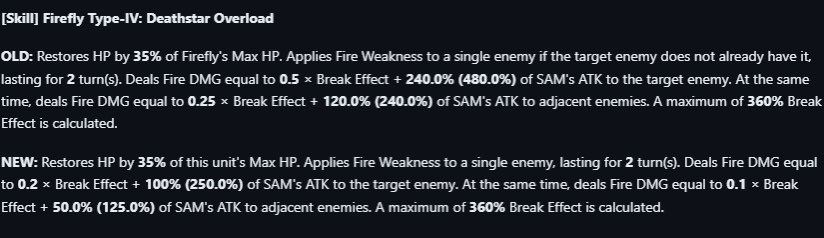 【v2.3 Honkai Star Rail】

Firefly kit changes

from dim

#崩壊スターレイル #HonkaiStarRail #hsr #hsrleaks #FireflyHSR #SAM #Firefly