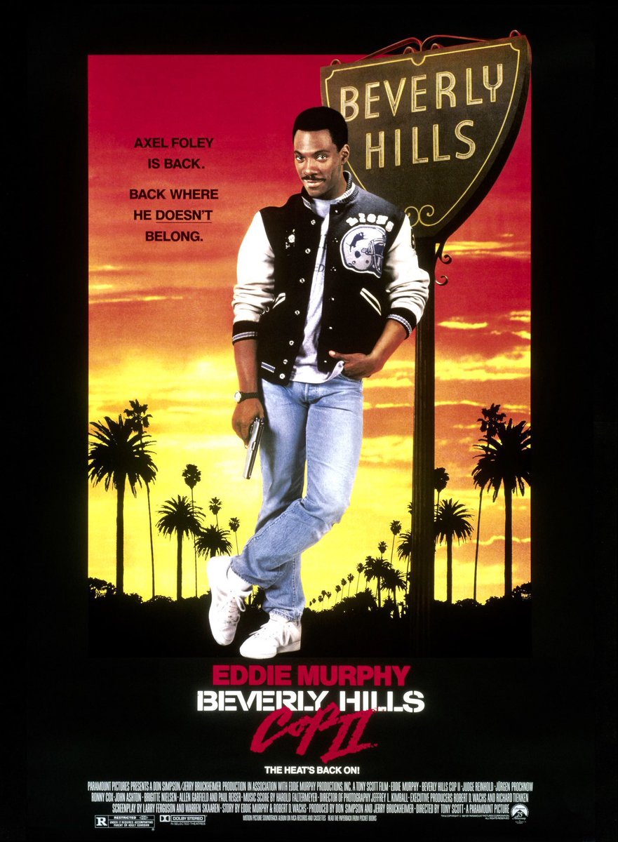 🎬'Beverly Hills Cop II' premiered in theaters 37 years ago, May 20, 1987