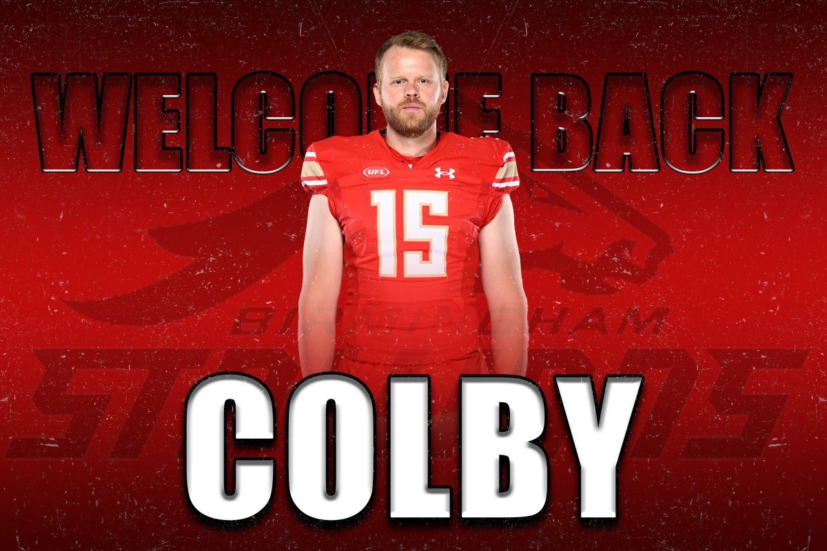 Let's welcome back Colby Wadman, who @USFLStallions have resigned, while waiving Drew Christman.