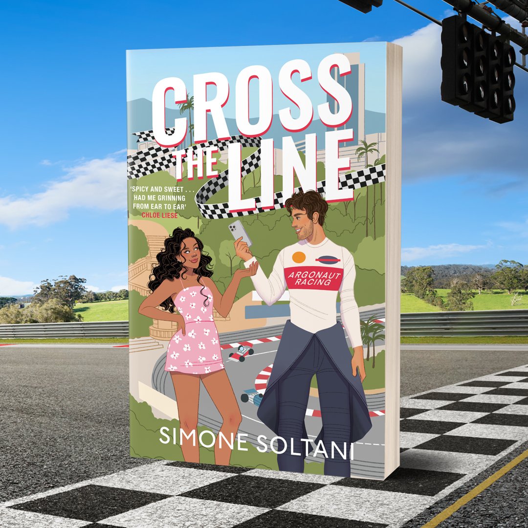 For fans of Hannah Grace and Lauren Asher, CROSS THE LINE by Simone Soltani is an unmissable sweet and spicy, brother's-best-friend, Formula 1 sports romance. Out next week, pre-orders are still available!