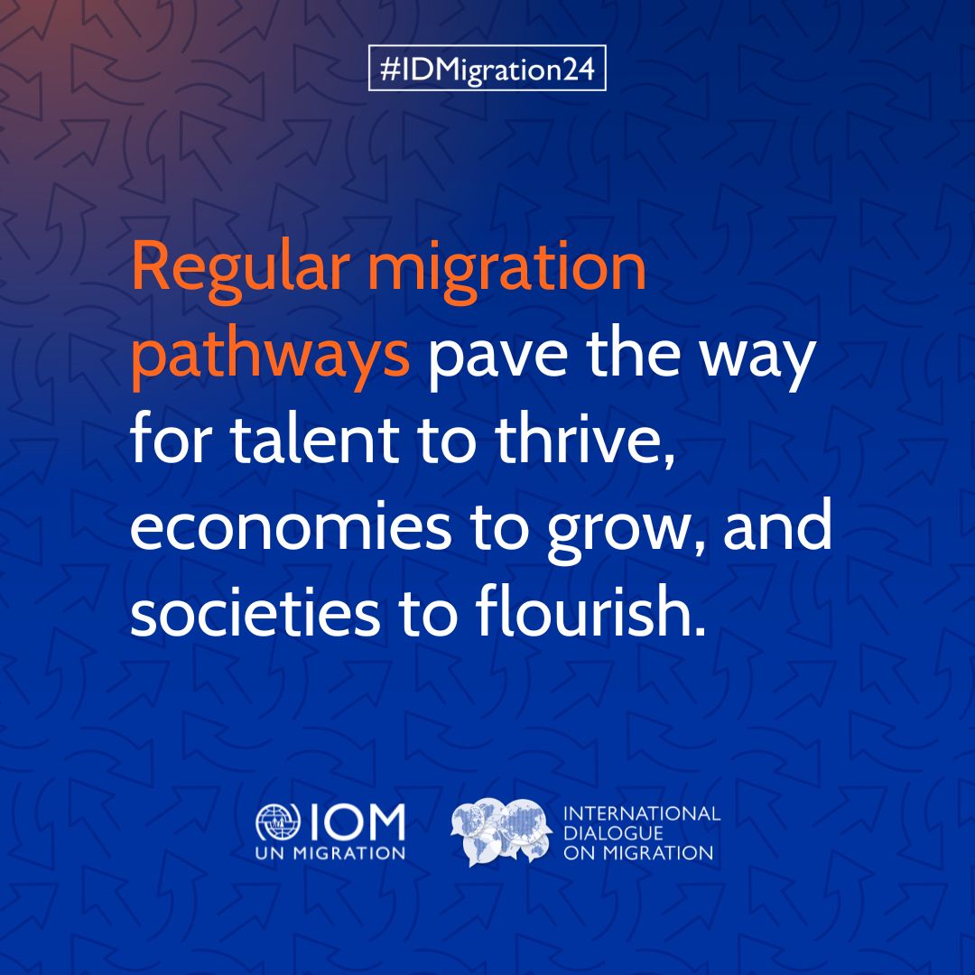What future migration will look like and what it will mean for humanity depends on the decisions and actions we take now. Visit iom.int/idm and be a part of the #IDMigration24 discourse.